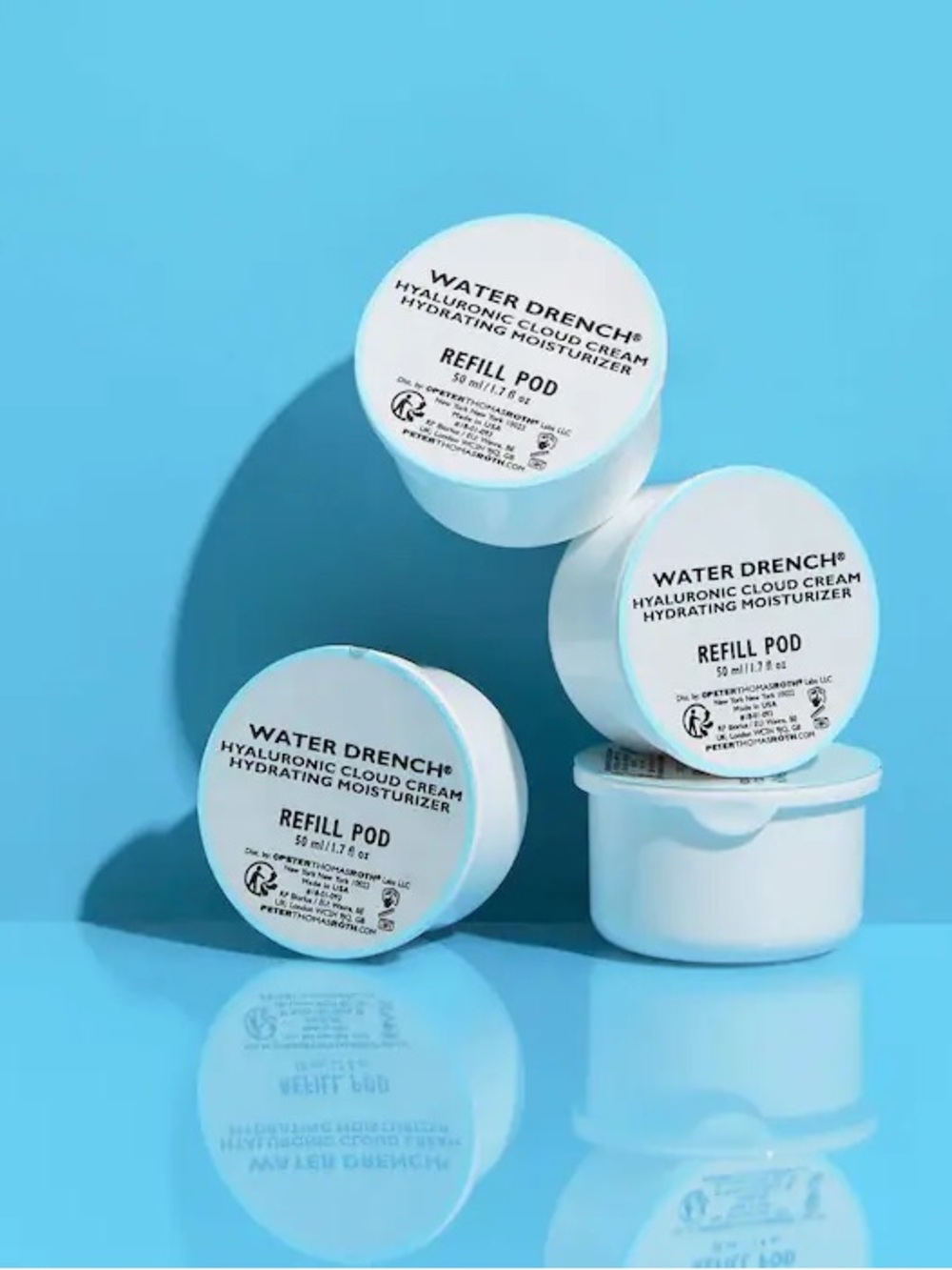 NEW Peter Thomas Roth Water Drench® Hyaluronic Cloud Cream Hydrating REFILL